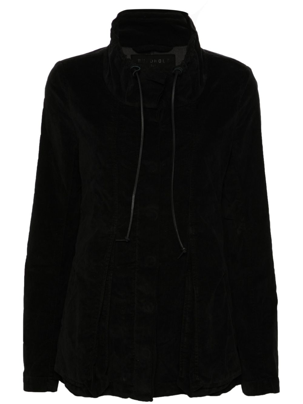 Rundholz velvet-effect jacket - Black von Rundholz