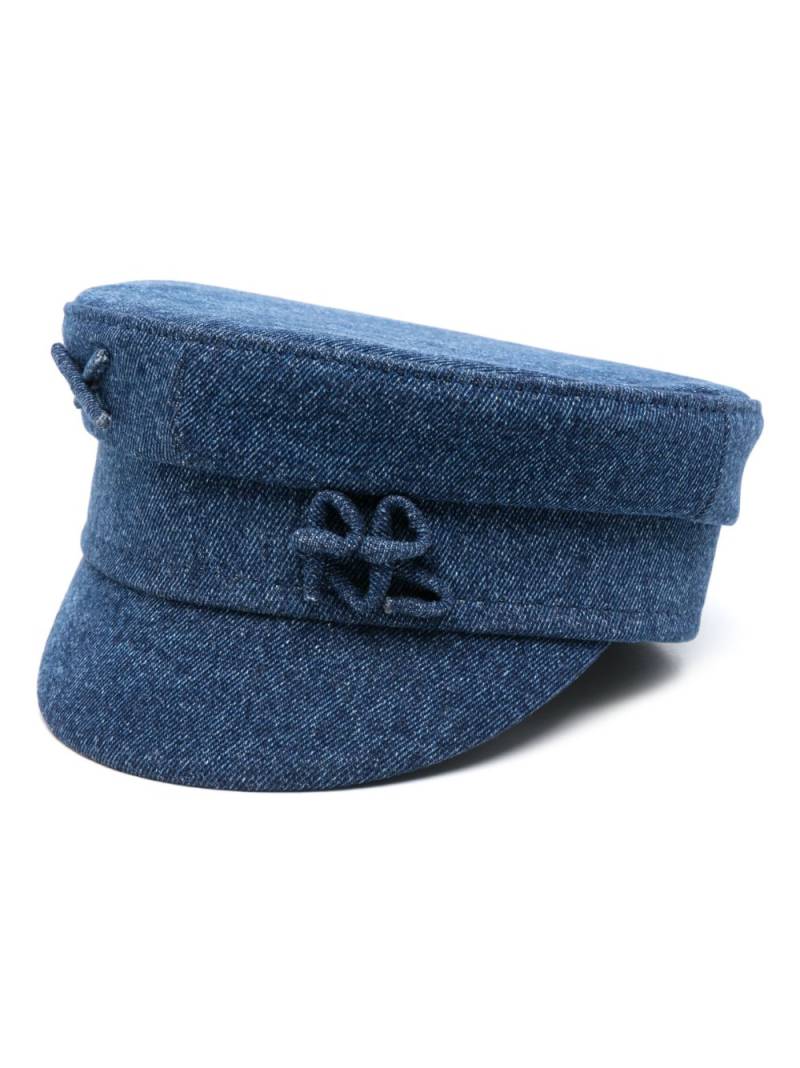 Ruslan Baginskiy denim baker boy cap - Blue von Ruslan Baginskiy