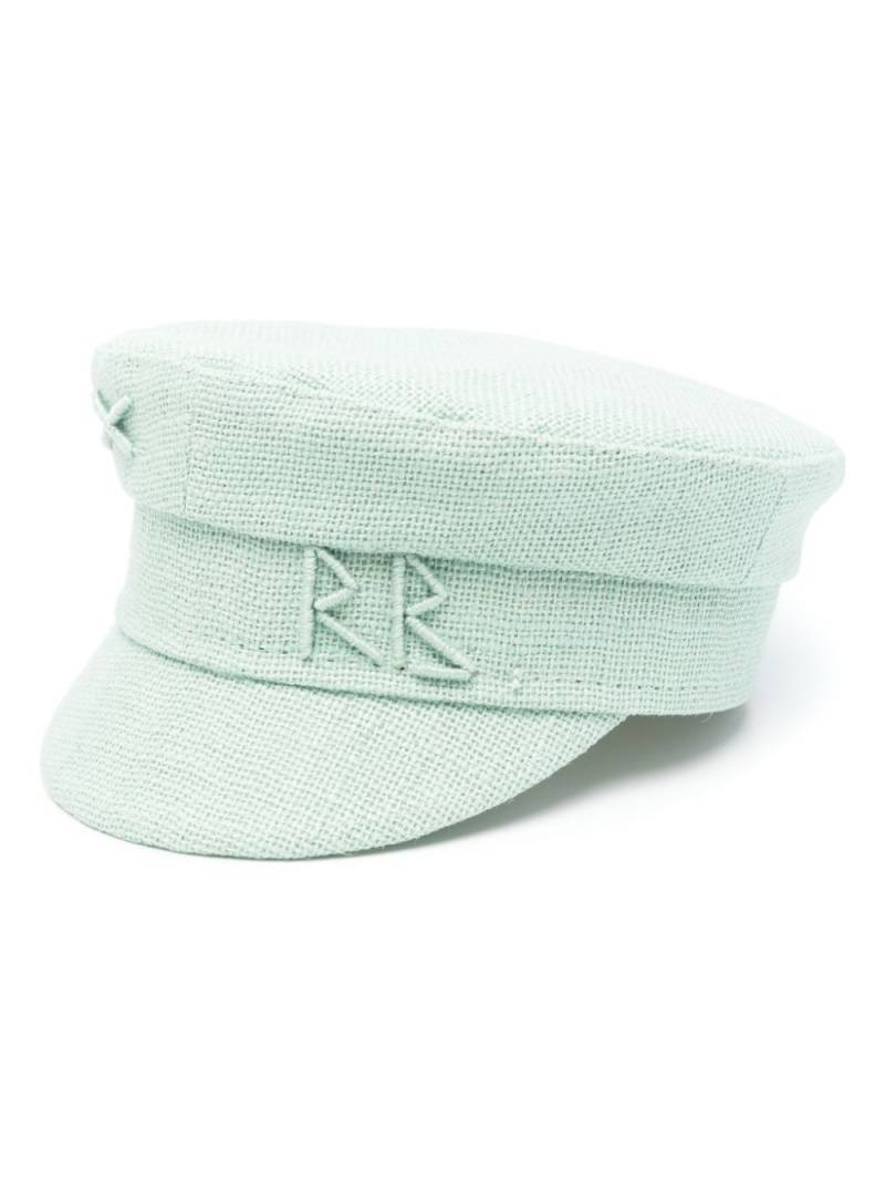 Ruslan Baginskiy jute baker boy cap - Green von Ruslan Baginskiy