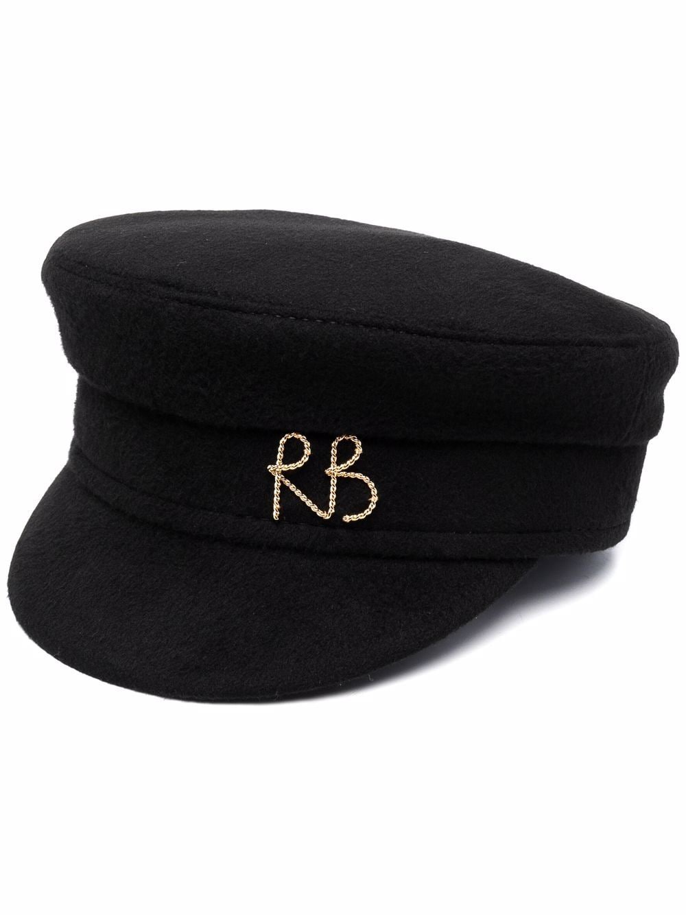 Ruslan Baginskiy logo baker boy hat - Black von Ruslan Baginskiy