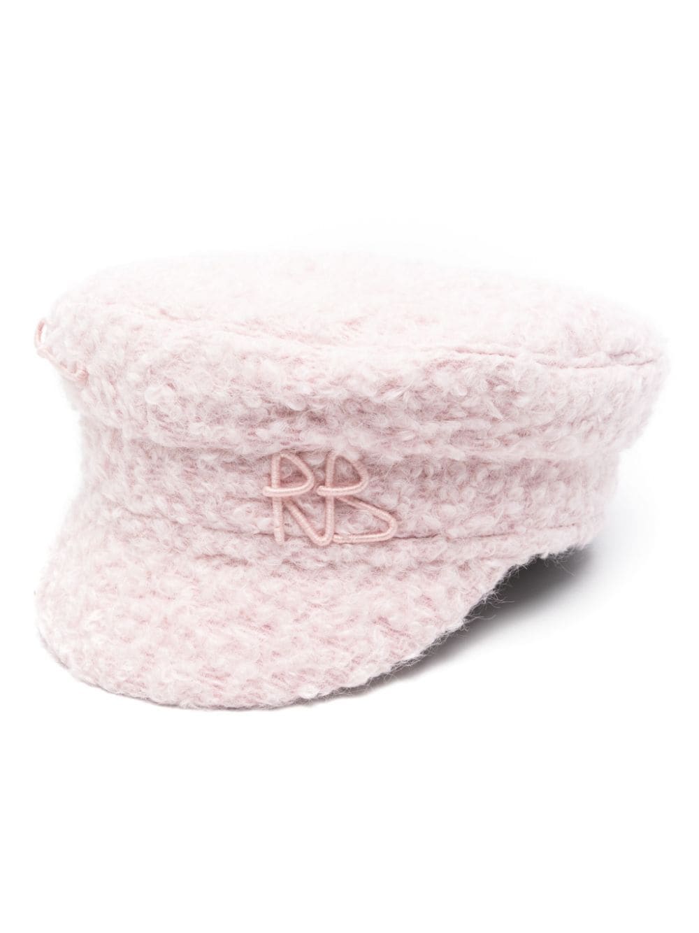 Ruslan Baginskiy logo-embellished baker boy cap - Pink von Ruslan Baginskiy