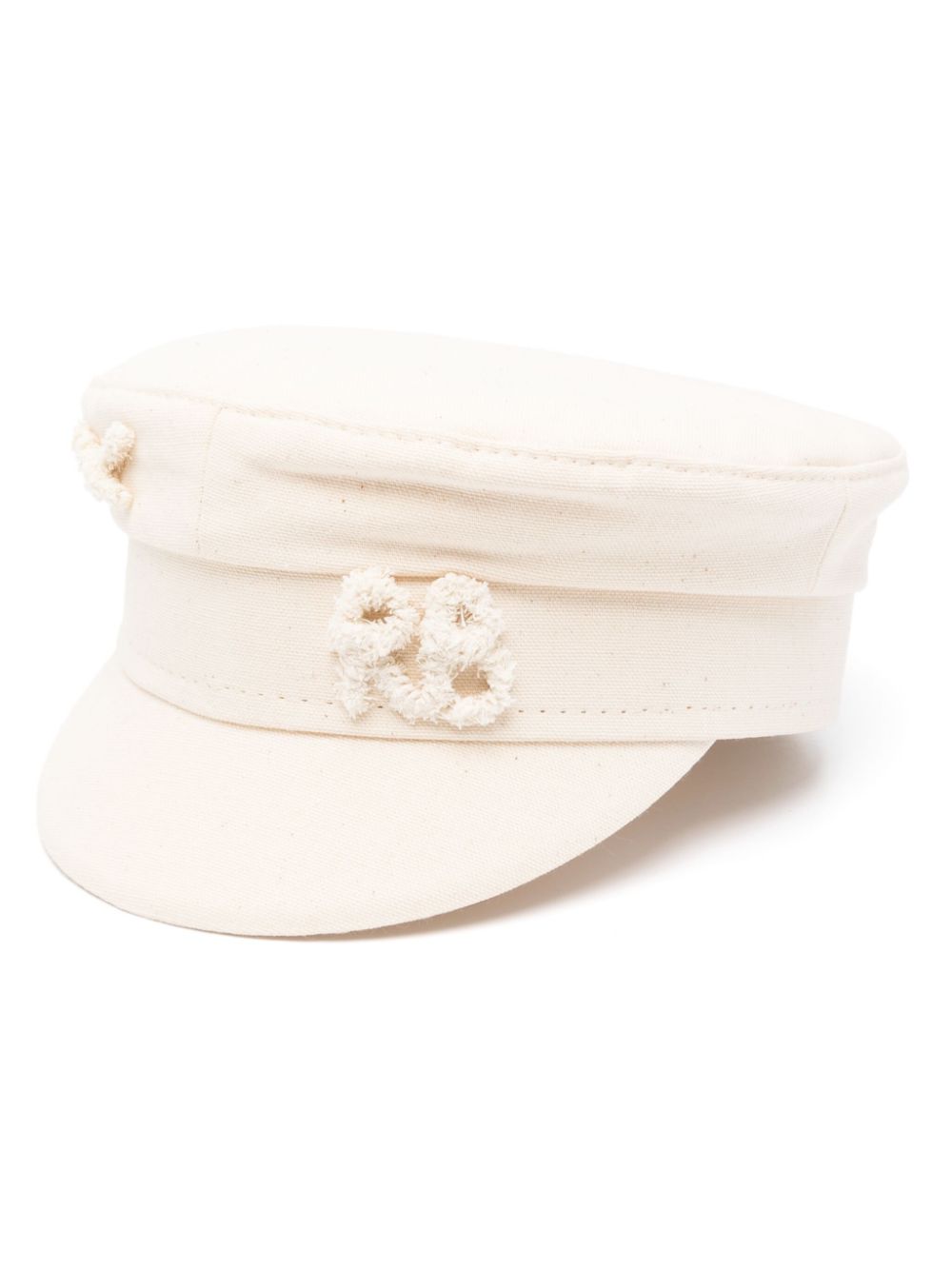 Ruslan Baginskiy mélange-effect baker boy cap - Neutrals von Ruslan Baginskiy