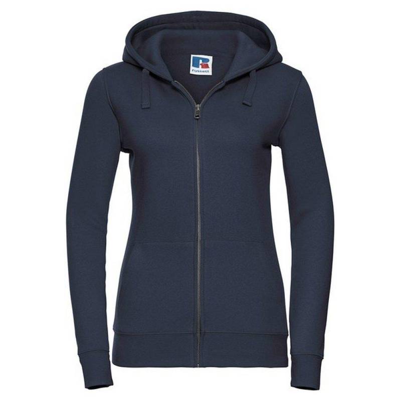 Authentic Hoodie Mit Durchgehendem Reißverschluss Damen Marine XXL von Russell