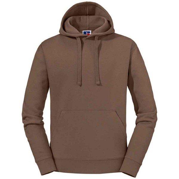 Authentic Kapuzenpullover Herren Braun M von Russell