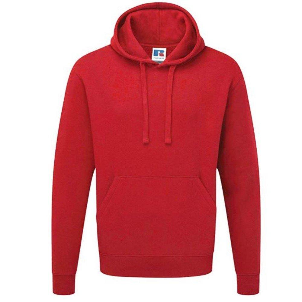 Authentic Kapuzenpullover Herren Rot Bunt L von Russell