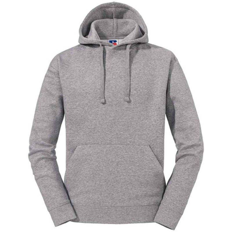 Authentic Kapuzenpullover Herren Spacegrau L von Russell