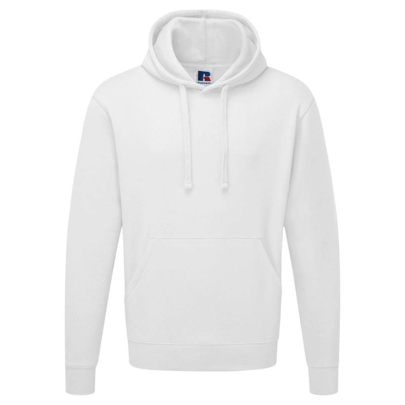 Authentic Kapuzenpullover Herren Weiss XS von Russell