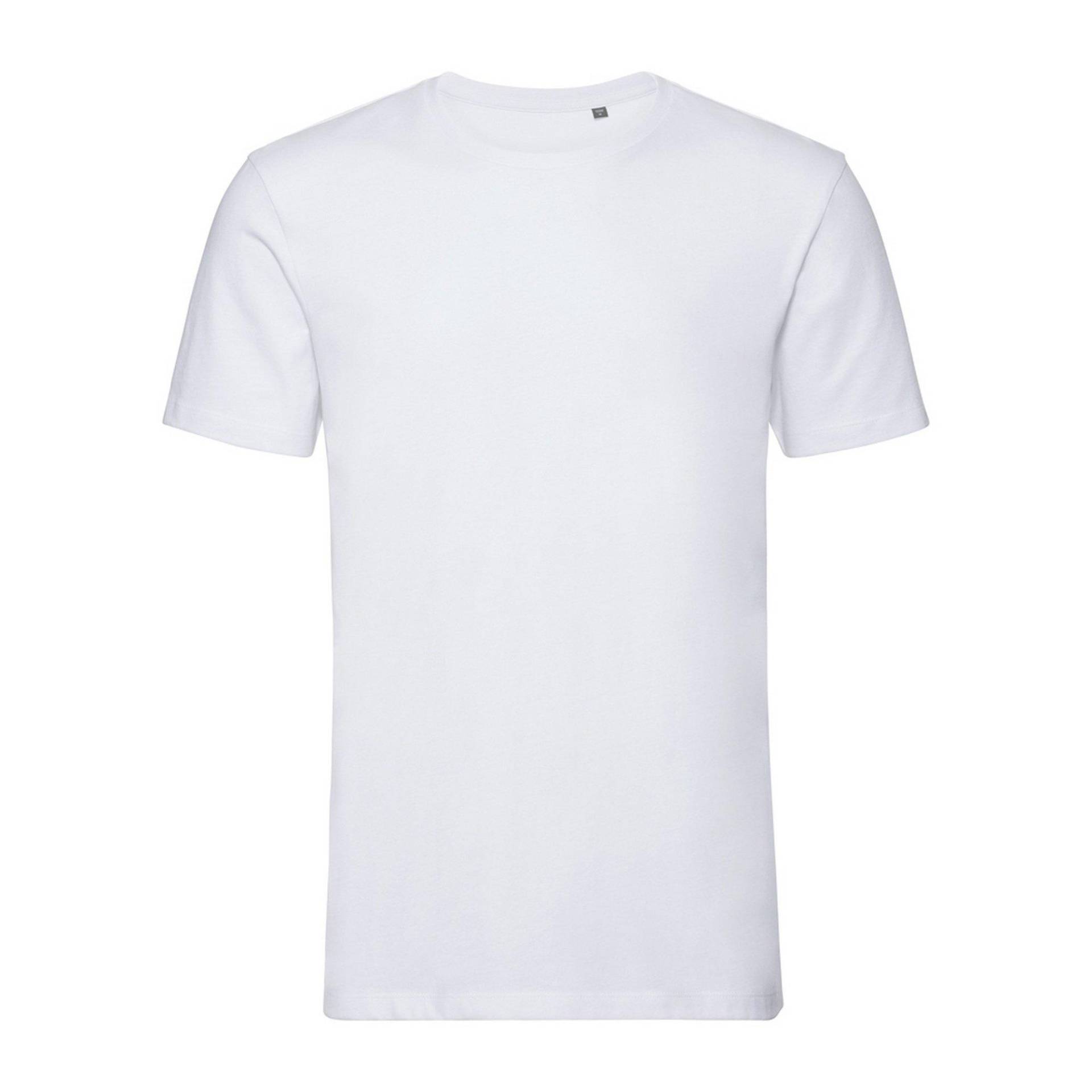 Russell - Authentic Pure Organik TShirt, für Herren, Weiss, Größe 3XL von Russell