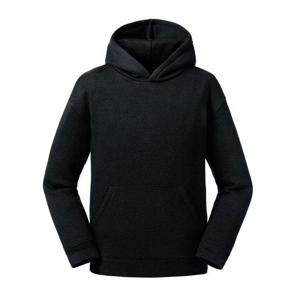 Authentic Sweatshirt Mit Kapuze Mädchen Schwarz 128 von Russell