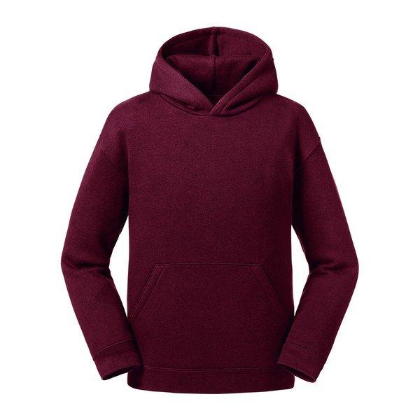 Authentic Sweatshirt Mit Kapuze Mädchen Weinrot 104 von Russell