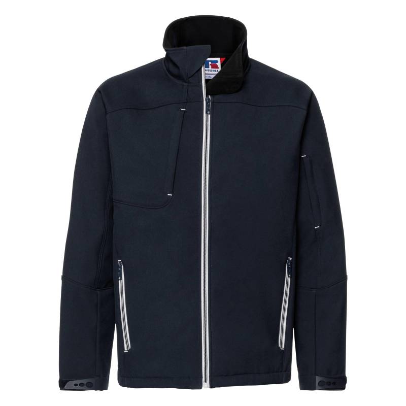 Russell - Bionic Softshell Jacke, für Herren, Marine, Größe XXL von Russell