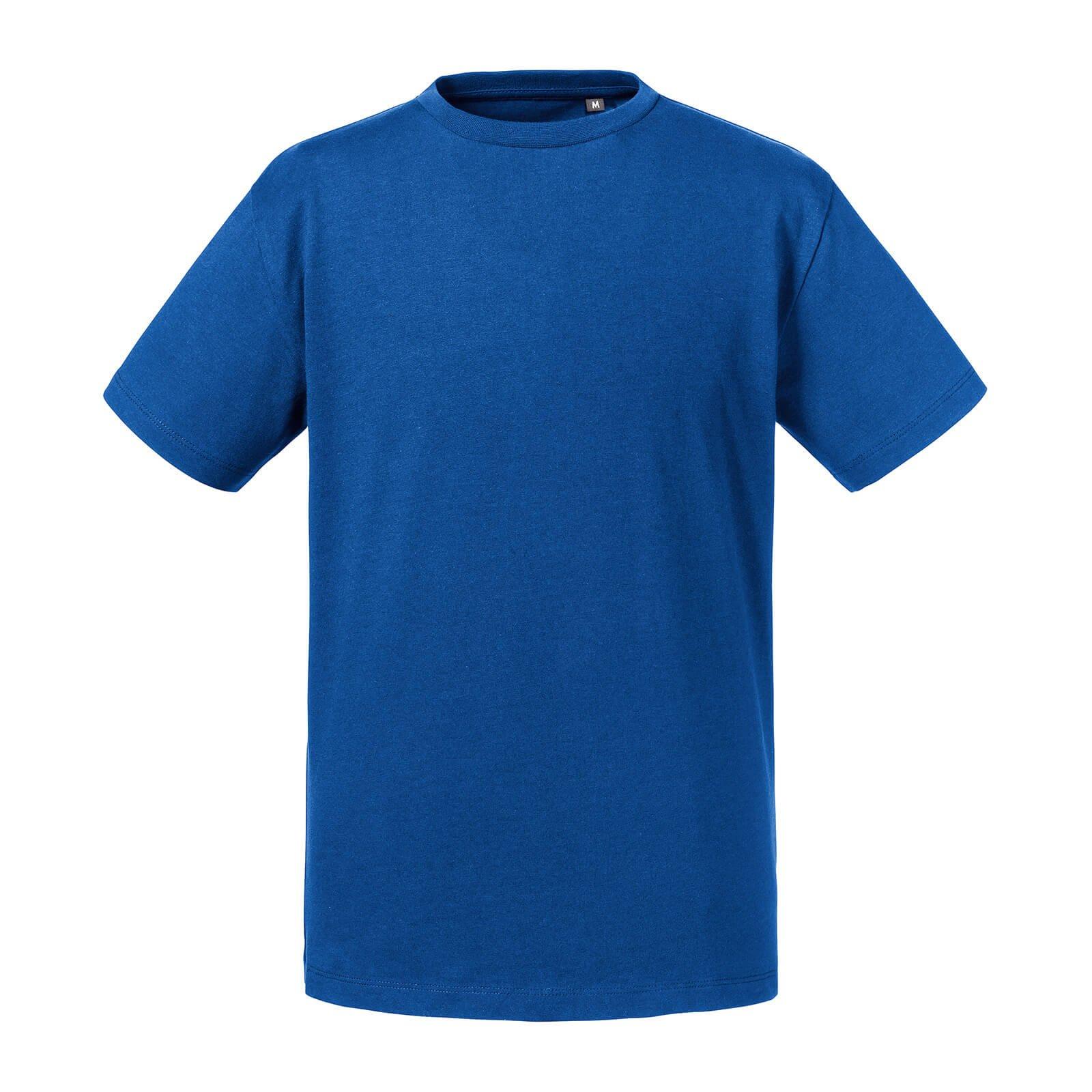 Russell - Organik TShirt, 104, Blau von Russell