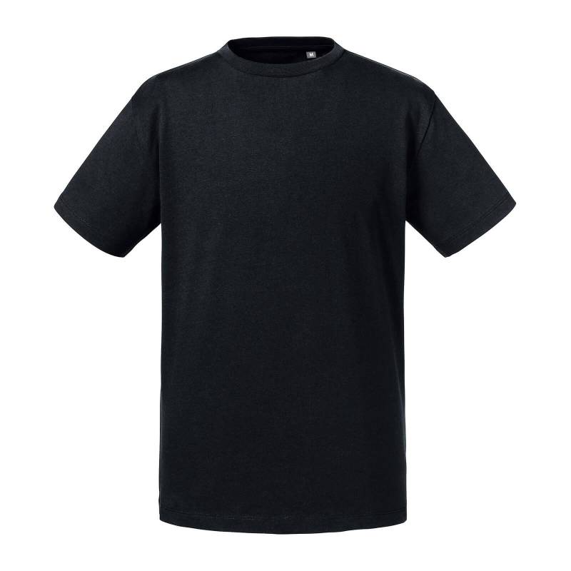 Organik Tshirt Jungen Schwarz 128 von Russell