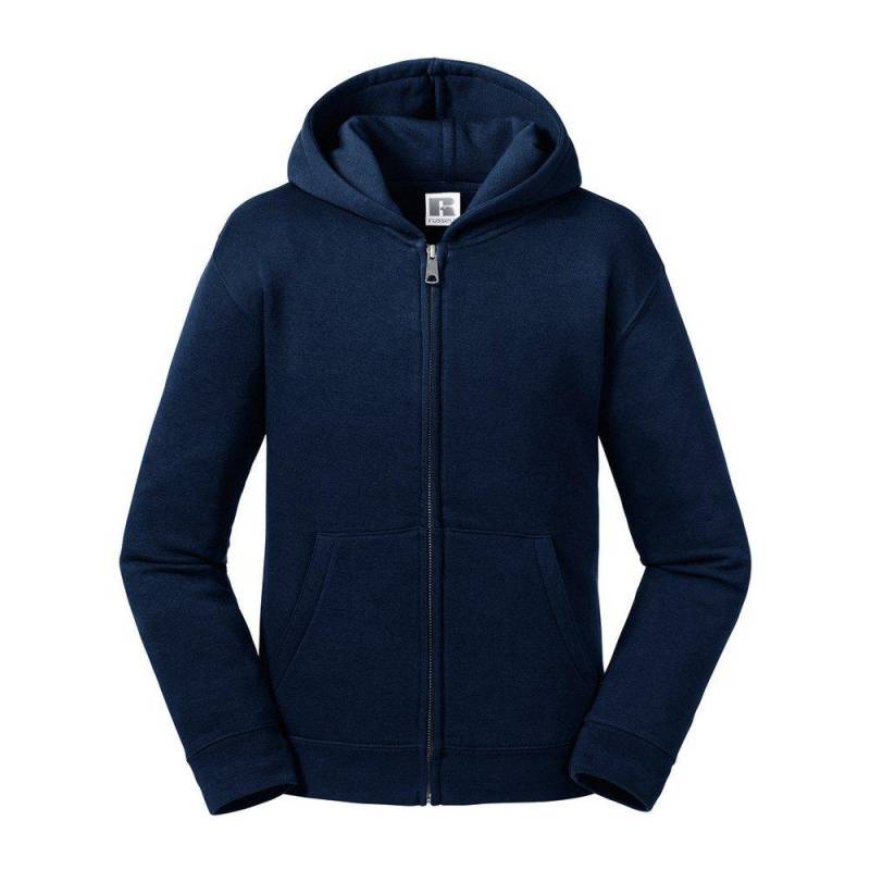 Russell - Authentic Zip Kapuzenjacke, 140, Marine von Russell