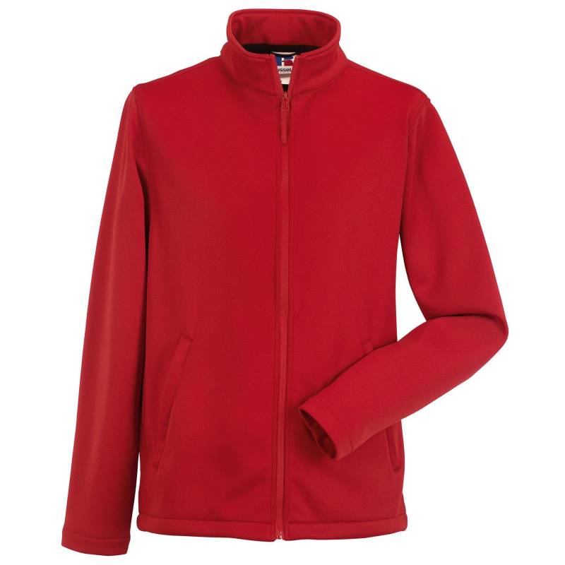 Smart Softshelljacke Herren Rot Bunt 3XL von Russell