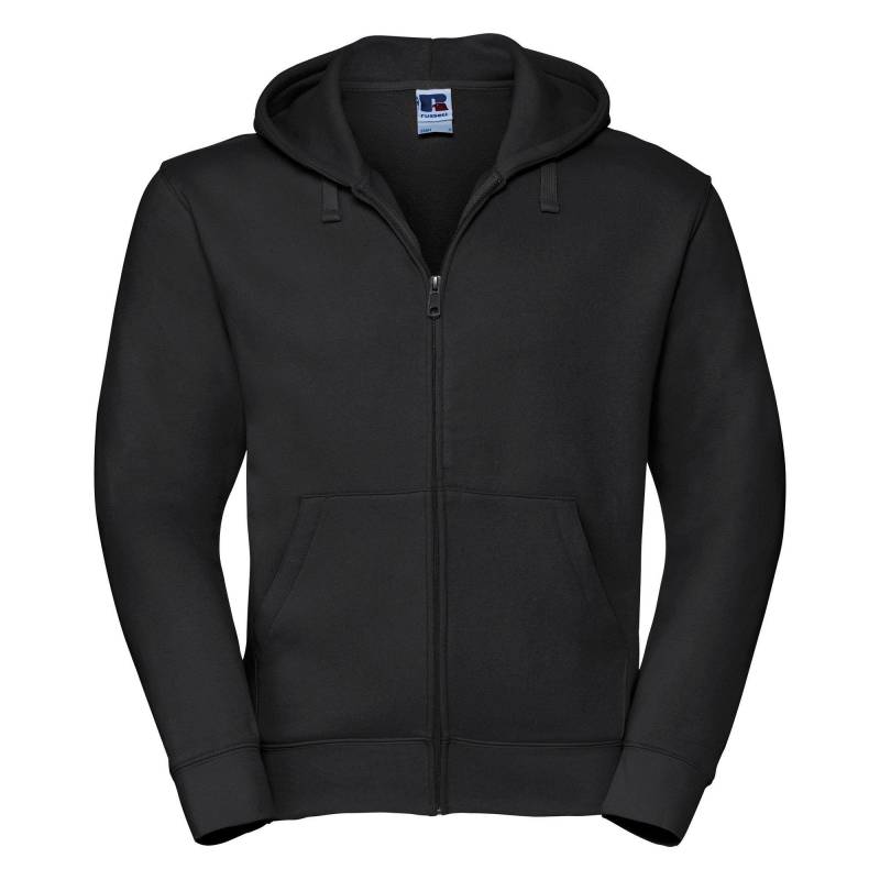 Russell - Authentic Full Zip Kapuzen SweatshirtHoodie, für Herren, Schwarz, Größe 3XL von Russell