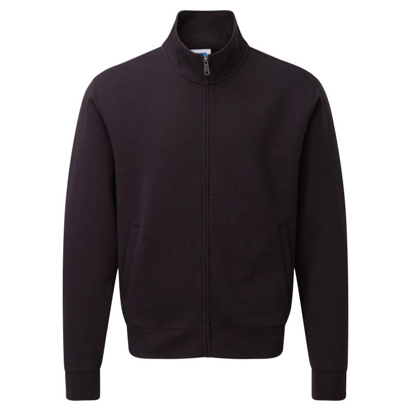 Russell - Authenitc Sweatshirt Jacke, für Herren, Schwarz, Größe 4XL von Russell