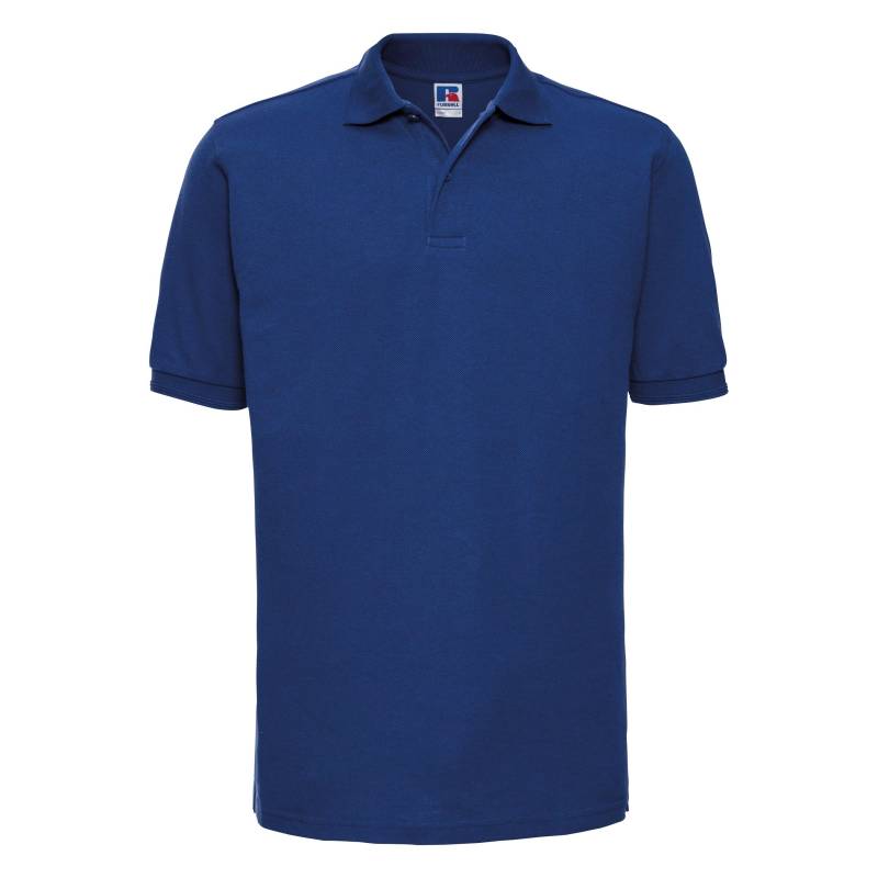 Ripp Poloshirt, Kurzarm Herren Königsblau 4XL von Russell