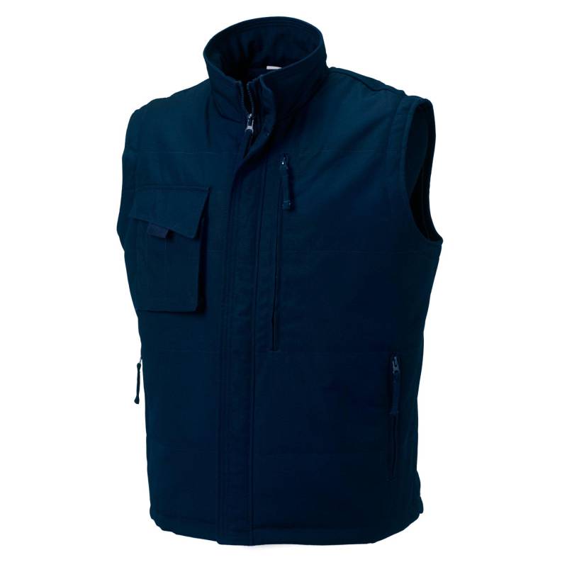 Weste Windweste Herren Marine 4XL von Russell