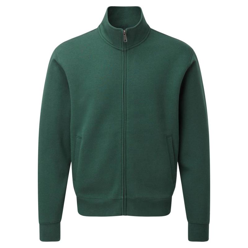 Russell - Authenitc Sweatshirt Jacke, für Herren, Grün, Größe L von Russell