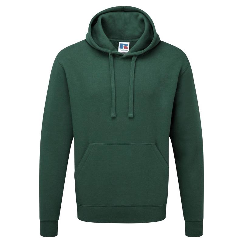 Authentic Kapuzenpullover Herren Grün L von Russell