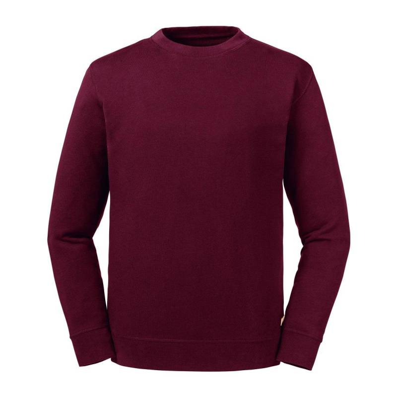 Sweatshirt, Aus Biologischem Anbau Damen Weinrot L von Russell