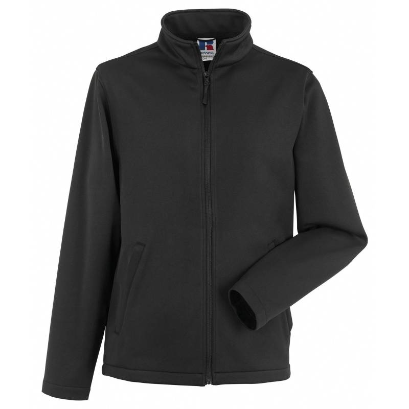 Russell - Smart SoftshellJacke, für Herren, Schwarz, Größe L von Russell