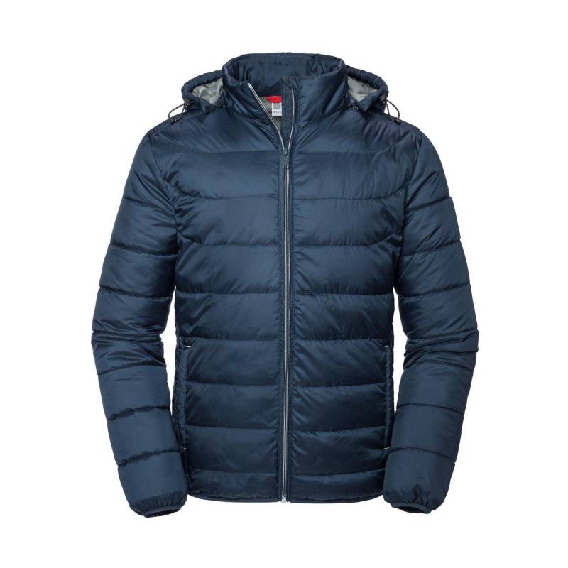 Nano Jacke Mit Kapuze Herren Marine L von Russell