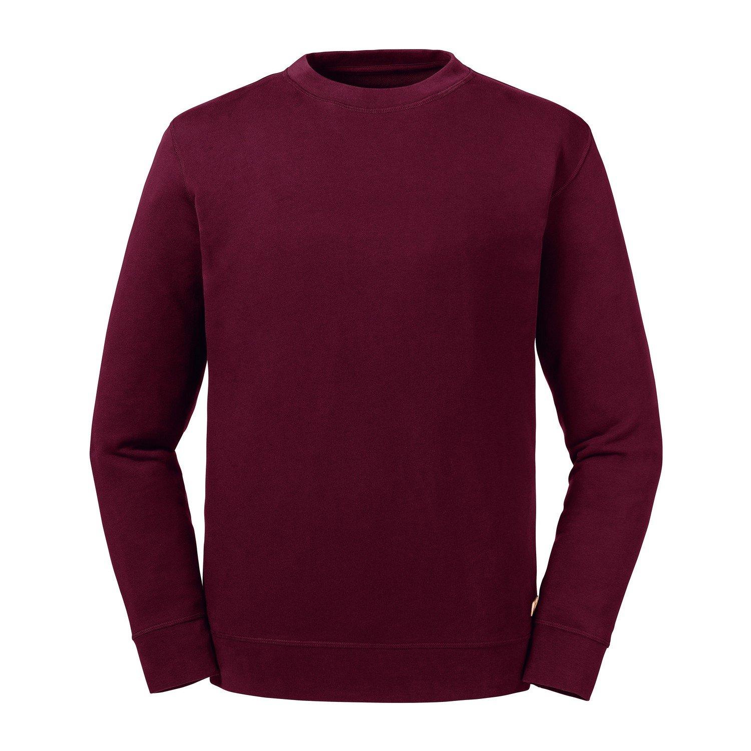 Sweatshirt Aus Biologischem Anbau Damen Weinrot L von Russell