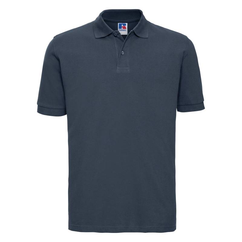 Russell - PoloShirt, Kurzarm, für Herren, Marine, Größe L von Russell