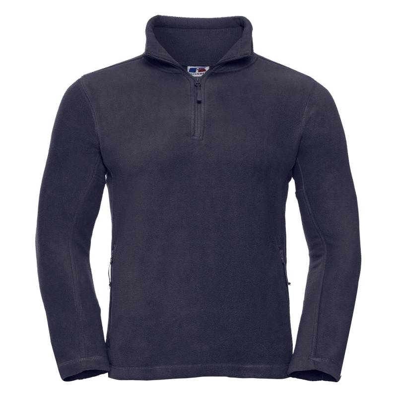 Russell - Outdoor Fleecepullover mit Reißverschluss am Kragen, für Herren, Marine, Größe L von Russell