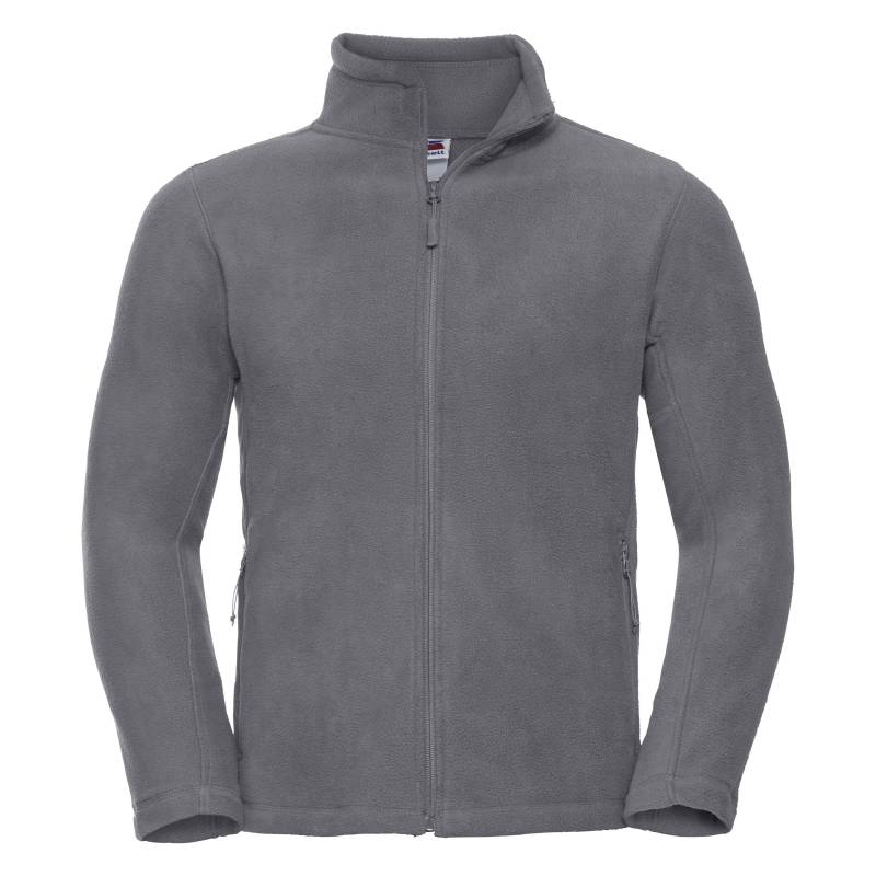 Outdoorfleecejacke Herren Grau S von Russell