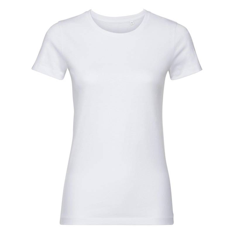 Russell - Authentic TShirt, für Damen, Weiss, Größe XL von Russell