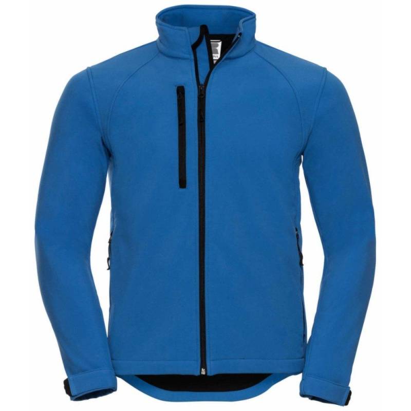 Russell - Jerzees Colours Jacke, wasser und windabweisend, für Herren, Blau, Größe XL von Russell