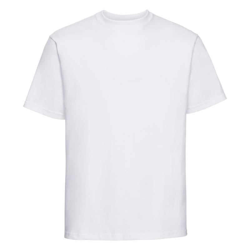 Europe Tshirt, Kurzarm Herren Weiss XL von Russell