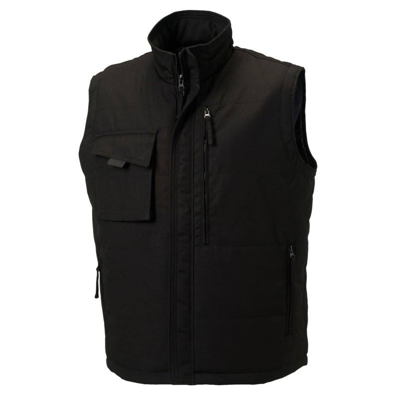 Weste Windweste Herren Schwarz XL von Russell