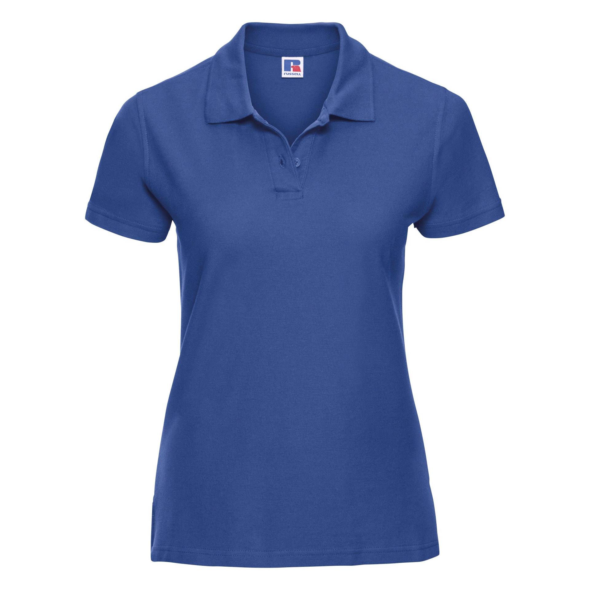 Polo Shirt Europe Ultimate Klassik Kurzarm Damen Königsblau XXL von Russell