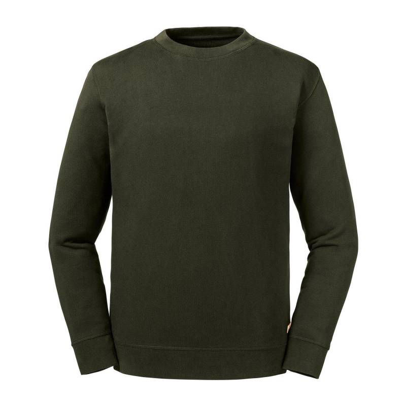 Sweatshirt Aus Biologischem Anbau Damen Olivegrün XXL von Russell