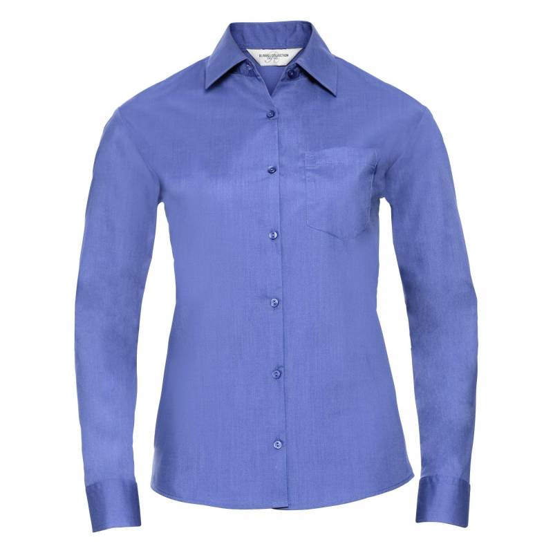 Russell - Kollektion Langarm-Shirt, für Damen, Blau, Größe XXL von Russell