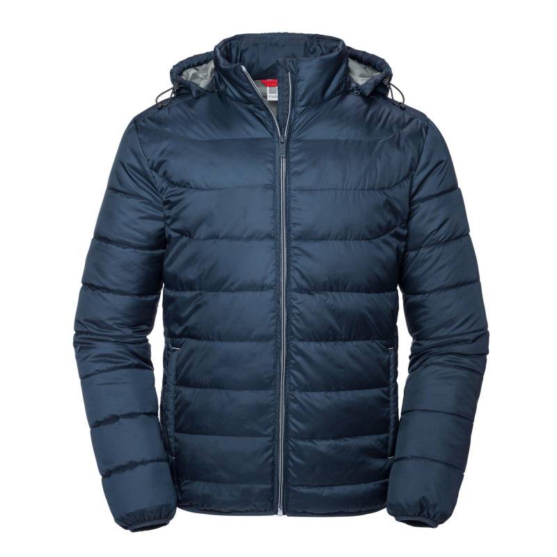 Nano Steppjacke Mit Kapuze Herren Marine M von Russell