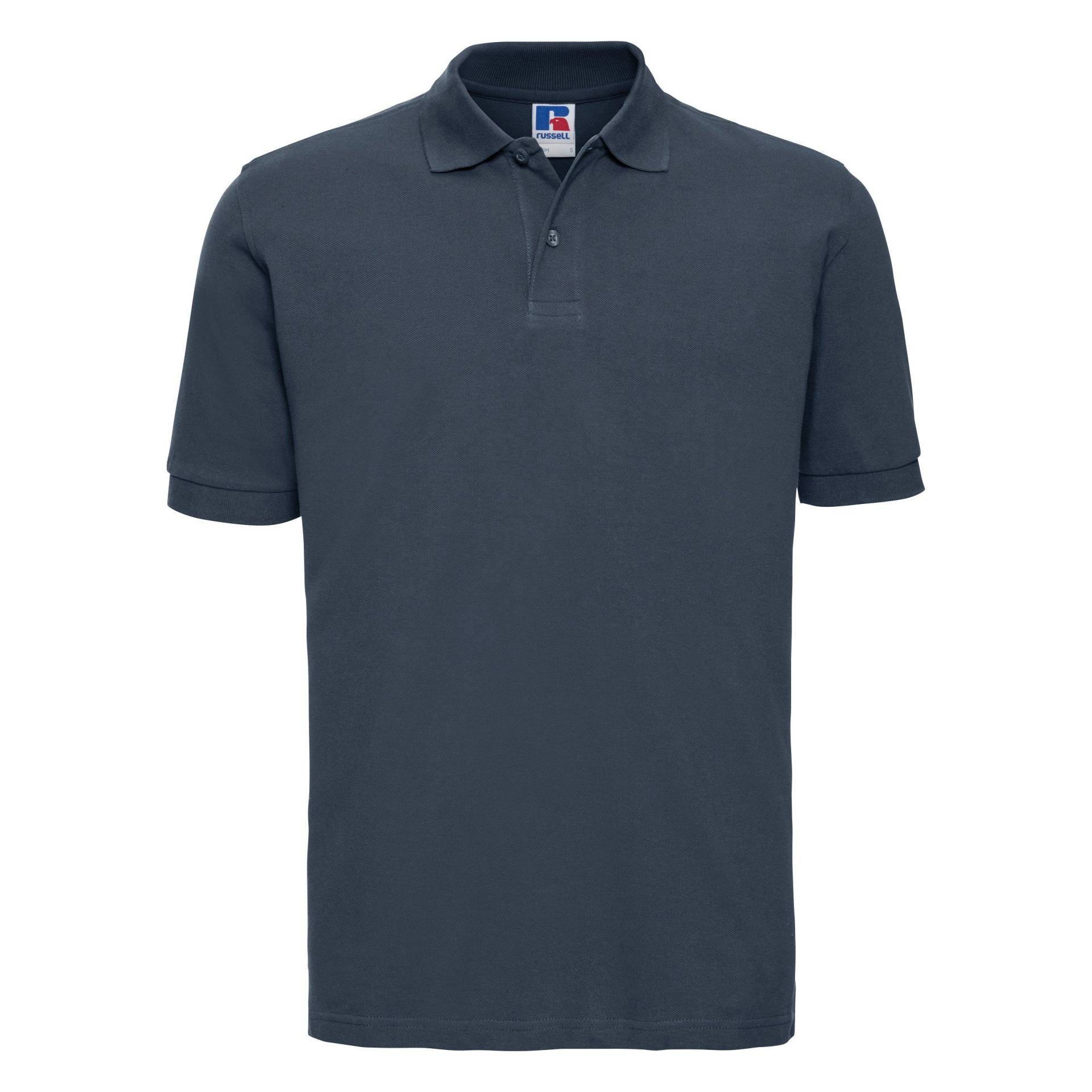 Poloshirt, Kurzarm Herren Marine XS von Russell