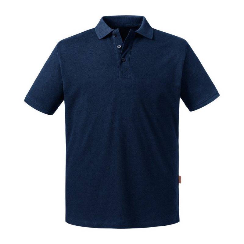 Poloshirt Pure Organic Herren Marine S von Russell