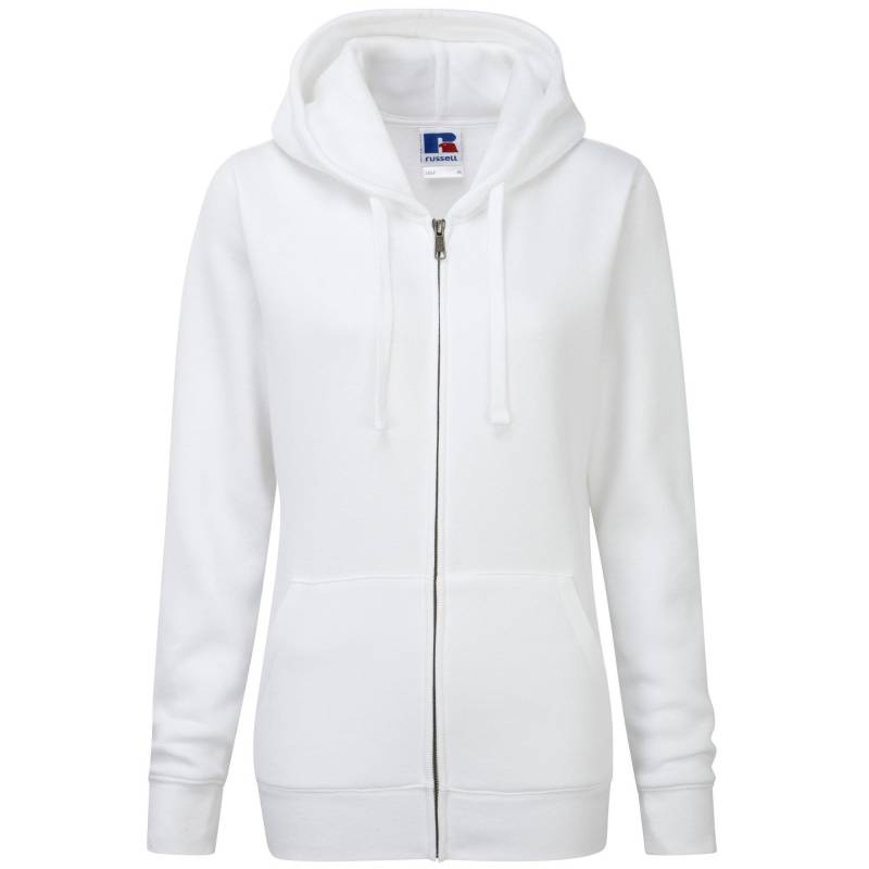 Premium Authentisches Kapuzenjacken Damen Weiss XL von Russell