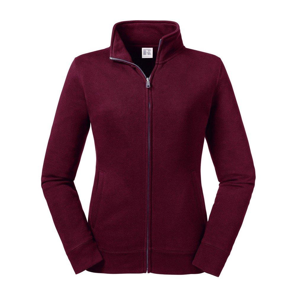 Authentic Jacke Damen Weinrot L von Russell