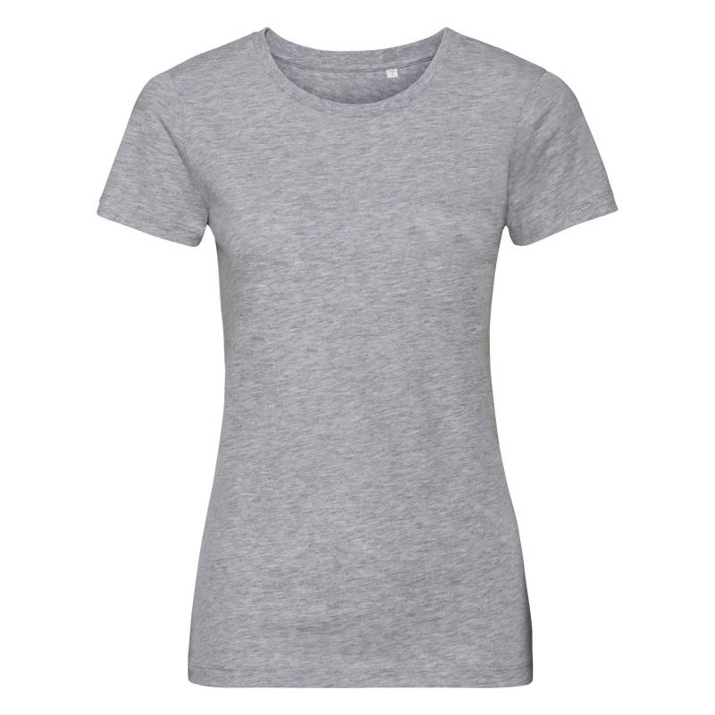 Russell - Authentic TShirt, für Damen, Taubengrau, Größe M von Russell