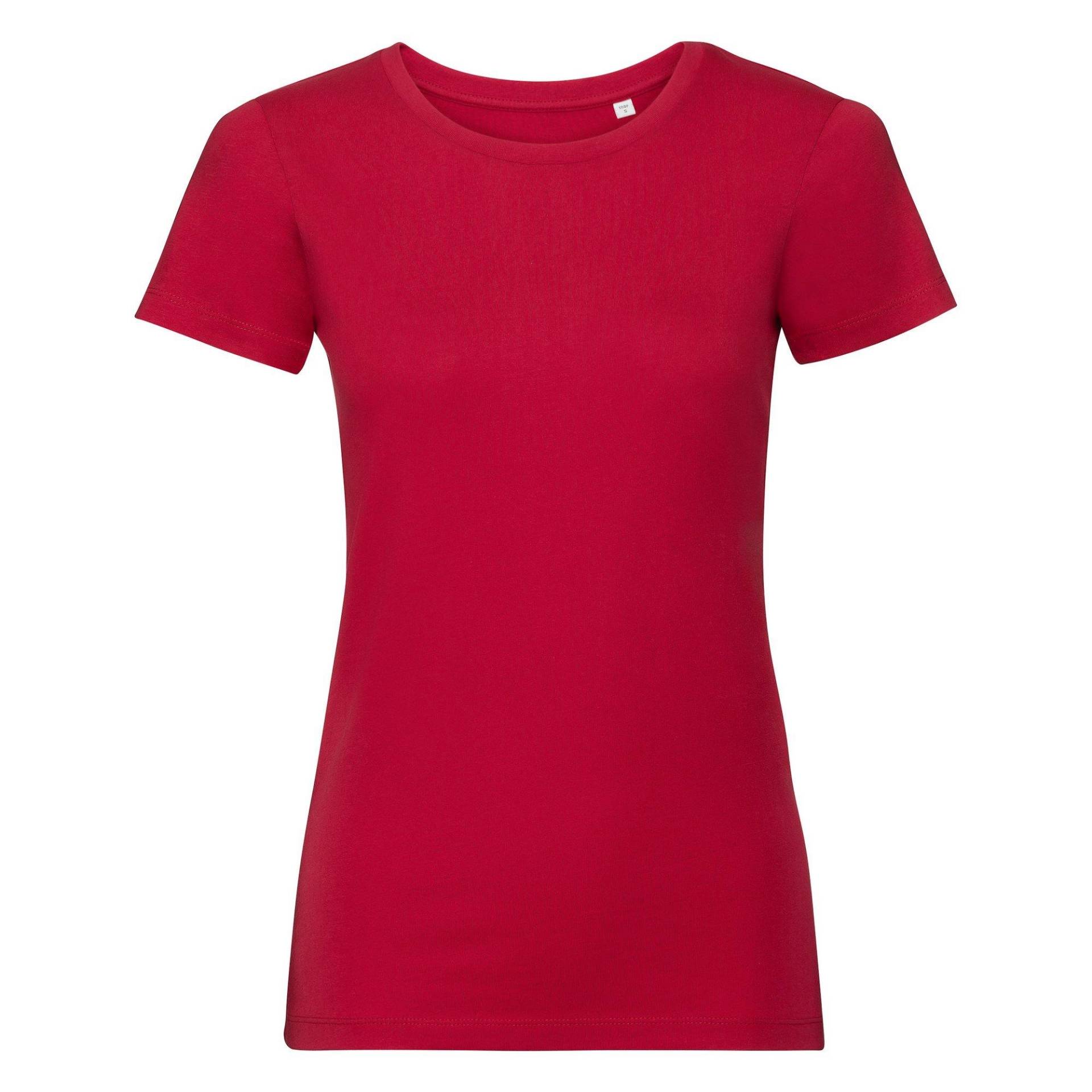 Authentic Tshirt Damen Rot Bunt XS von Russell