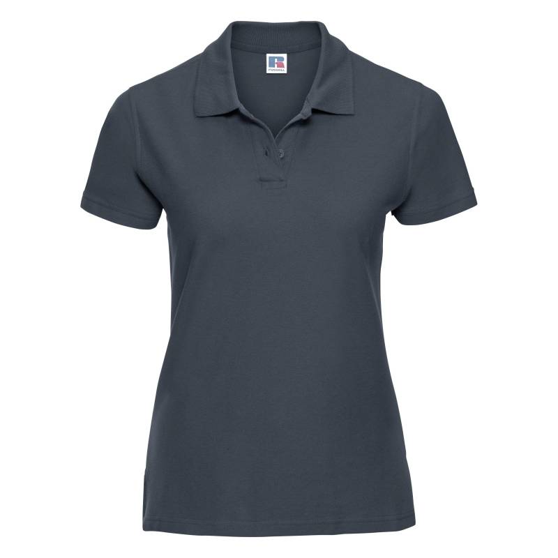 Polo Shirt Europe Ultimate Klassik Kurzarm Damen Marine XS von Russell