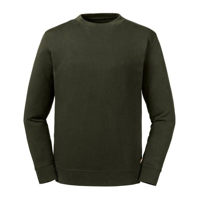 Pure Organik Wende Pullover Damen Olivegrün XS von Russell