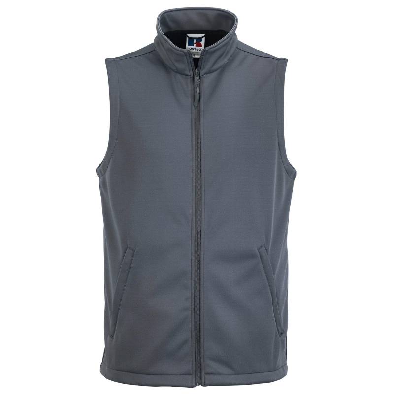 Smart Softshellweste Herren Grau XL von Russell