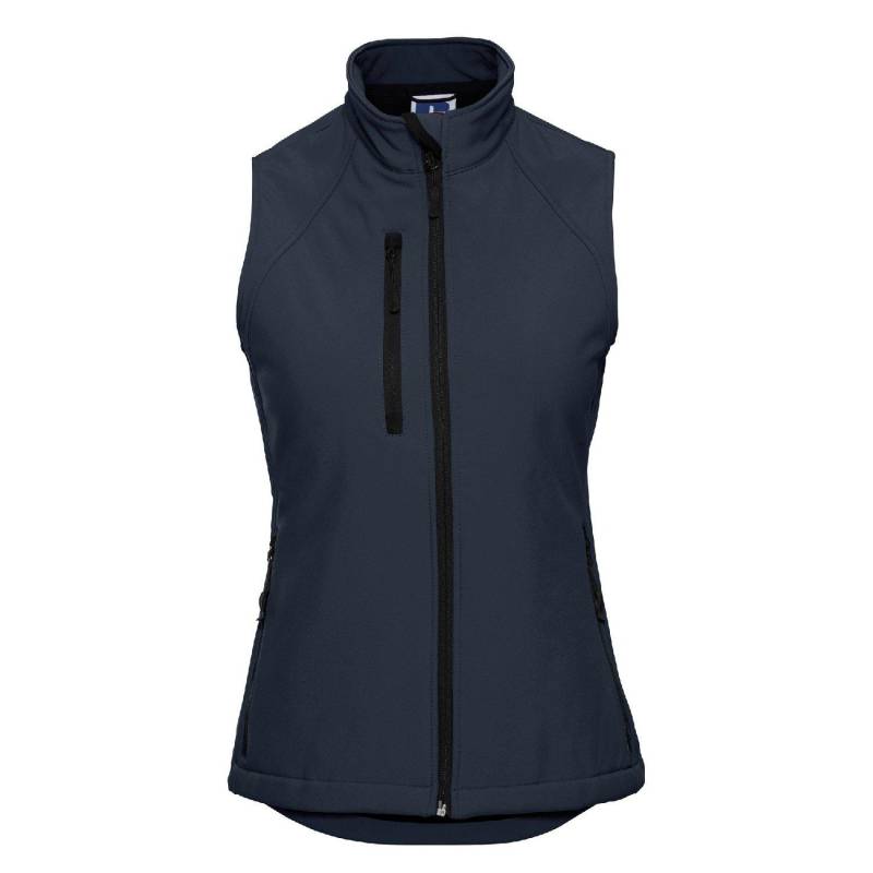 Softshellweste Gilet, Atmungsaktiv Damen Marine XS von Russell